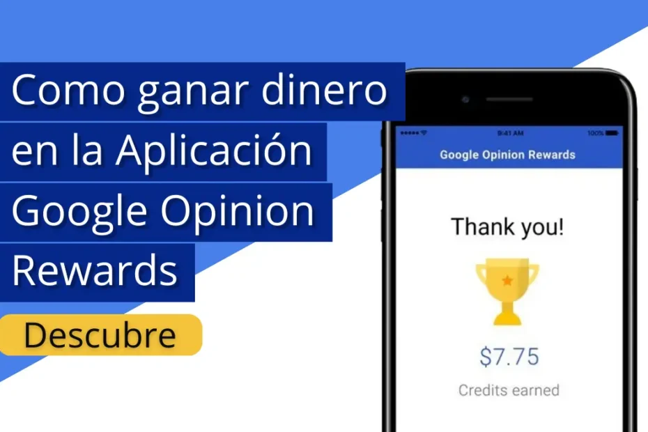 Como ganar dinero en la Aplicación Google Opinion Rewards - Mex - Criando Receita