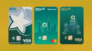 Tarjetas BIDV: Acumula Beneficios