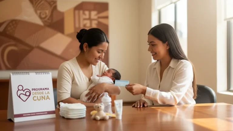 Asegura el Apoyo de Programa Desde la Cuna Hoy