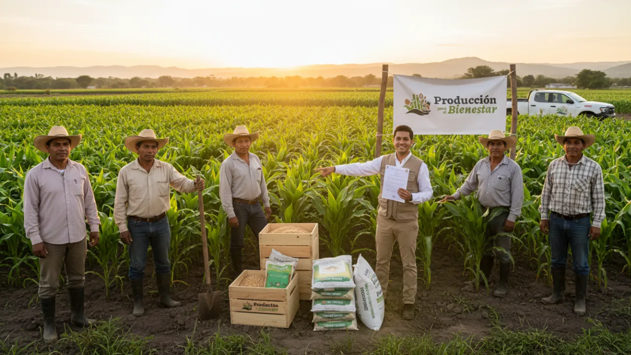 Producción para el Bienestar: Apoyo para Agricultores