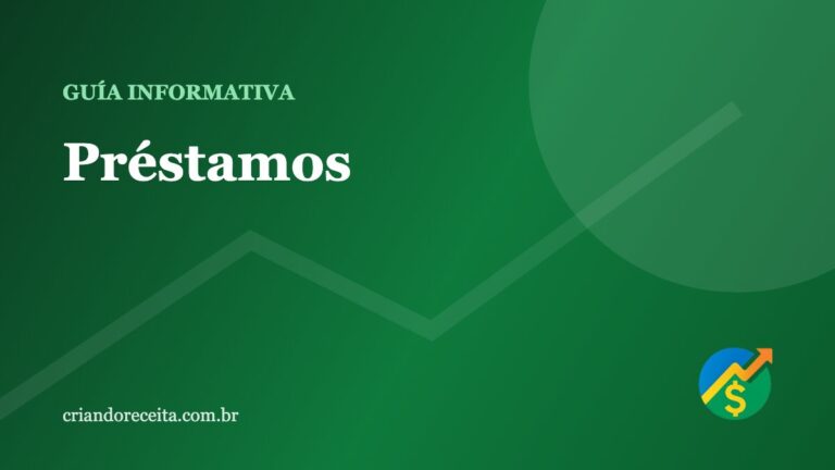 Préstamos - guía informativa de Criando Receita