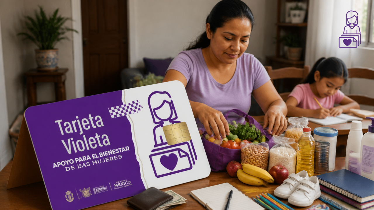 Tarjeta Violeta: Bienestar Económico para Mujeres