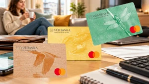 Compara Tarjetas VÚB Banka Según tus Necesidades