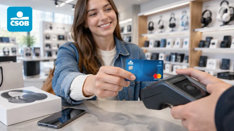 Tarjetas ČSOB: Compras Seguras y Descuentos