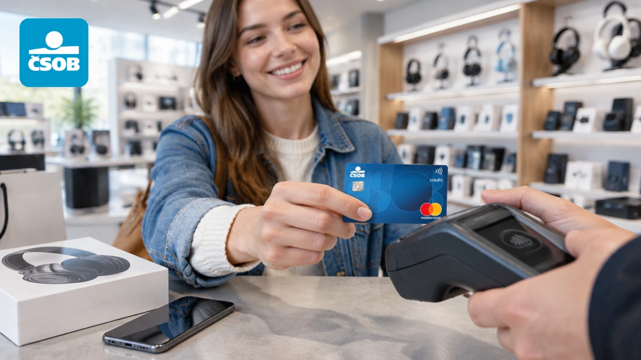 Tarjetas ČSOB: Compras Seguras y Descuentos